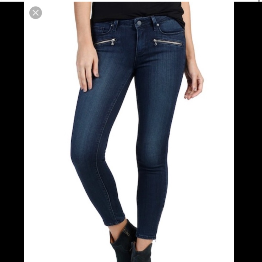 Paige ‘Jane’ Zip Crop Jean